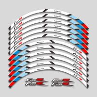 High quality motorcycle wheel decals waterproof Reflective stickers rim stripes For BMW F800R F 800R f800 r 800