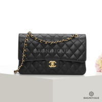 NEW CHANEL CLASSIC 10_ BLACK CAVIAR GHW