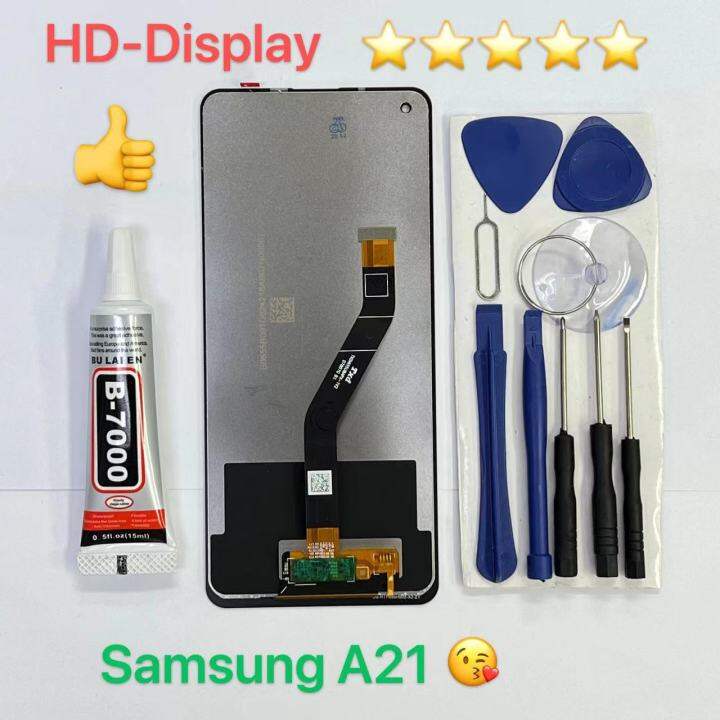 ชุดหน้าจอ-samsung-a21-แถมกาวพร้อมชุดไขควง