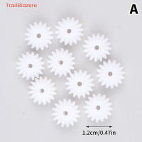 TrailB S162A เฟืองหมุน0.5เมตรเฟืองมุมพลาสติก16ฟันอุปกรณ์เสริมชิ้นส่วนของเล่นแบบทำมือ