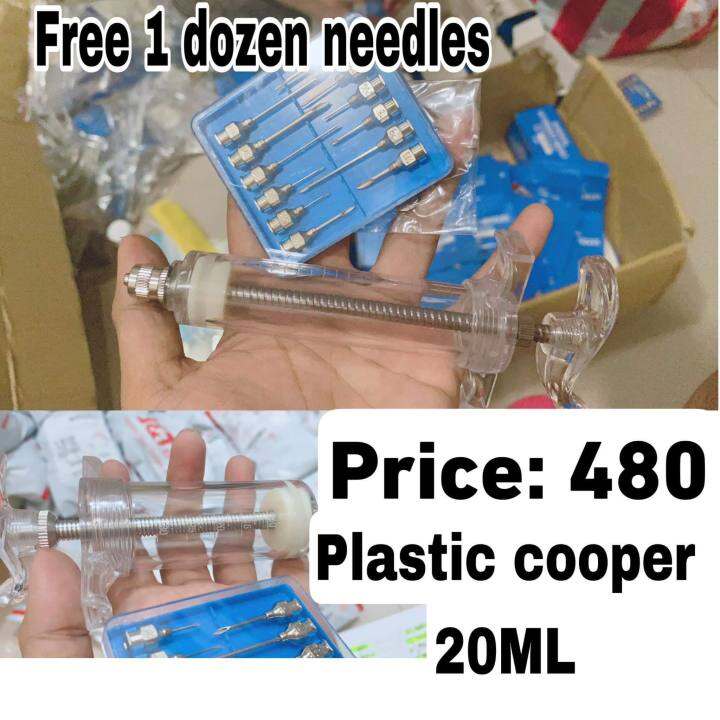 M&B01 PLASTIC COOPER SYRINGE 20ML /PIG SYRINGE SYRINGE /PANG