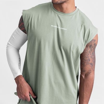 ：“{—— Quick Dry Gym Sleeveless Shirt Workout Training Tank Top Basketball Jerserys Summer Fitness Sport Stringer Singlets Running Vest