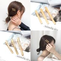 10Pc/Set Korean Fashion Hair Clips Gold Color Metal Hairpin For Women Girl Alligator Clip High Quality Hair Accessories Barrette