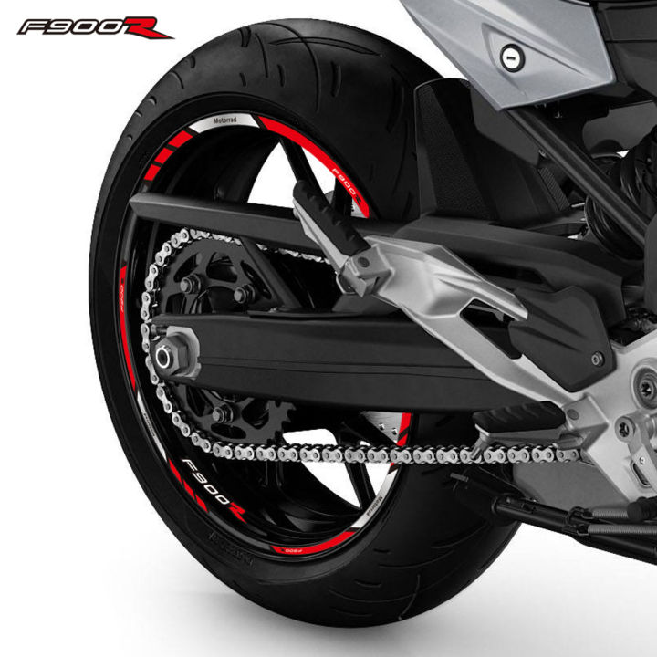 สติกเกอร์ตกแต่งขอบยางรถมอเตอร์ไซด์สำหรับ-bmw-f900r-f-900r-f900-r-อุปกรณ์เสริมสติ๊กเกอร์ติดล้อรถด้านใน