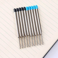 5Pcs 1Mm Ballpoint Medium Point Pen Refills Replacement Refills For Parker Pens School Office Stationery Supplies ซื้อทันทีเพิ่มลงในรถเข็น