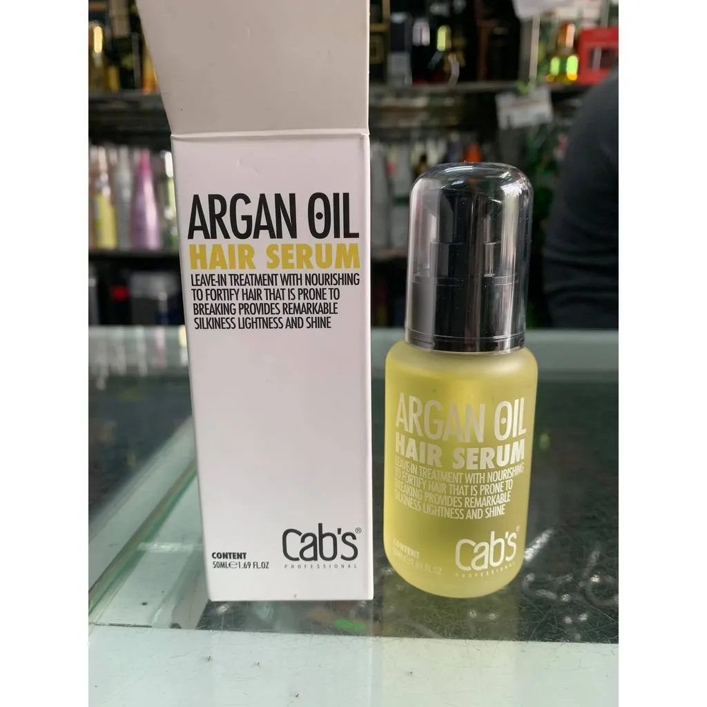 Tinh Dầu Dưỡng Phục Hồi Tóc Cab'S Argan Oil Hair Serum 50Ml | Lazada.Vn