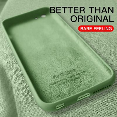Hot Sale Casing iPhone 6s 6 Plus SE 5s 5 Phone Case High Quality Luxury Original Liquid Silicone Soft TPU Shockproof Protective Phone Cover