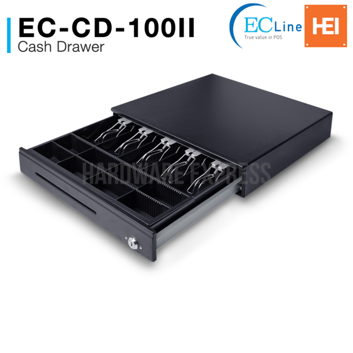 EC LINE Standard Cash Drawer ECCD100II (RJ11, USB, SERIAL interface