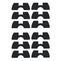 12 PCS Avoid Damping Pad for M365 Pro Electric Scooter Front Fork Shake Pad Avoid Damping Cushions for M365