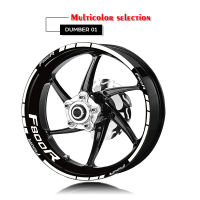 Motorcycle Reflective wheel sticker and Rim logo stickers Tire decoration protection decals for BMW F800R f800 r