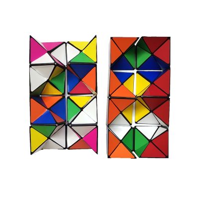 Fantasty 2 in 1 Yoshimoto Cube Magic Cube Toy Stress-Relief Game for Kids Adult Infinity Cube Gift Idea Brain Teasers