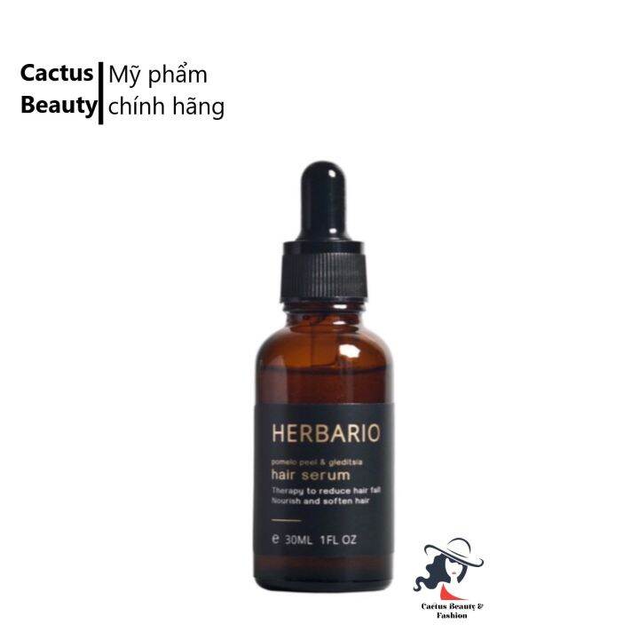 Tinh chất dưỡng tóc vỏ Bưởi & Bồ Kết Herbario Pomelo Peel & Gleditsia