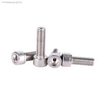 ஐ¤✗ M2.5 M3 M4 M5 M6 M8 M10 M12 304 Stainless Steel Hollow Hole Through Air-out Pass Allen Hexagon Hex Socket Cap Head Screw Bolt