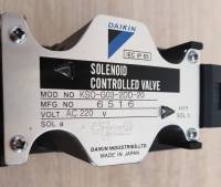 DAIKIN SOLENOID VALVE AC200V / AC220V Model : KSO-G03-2DD-20