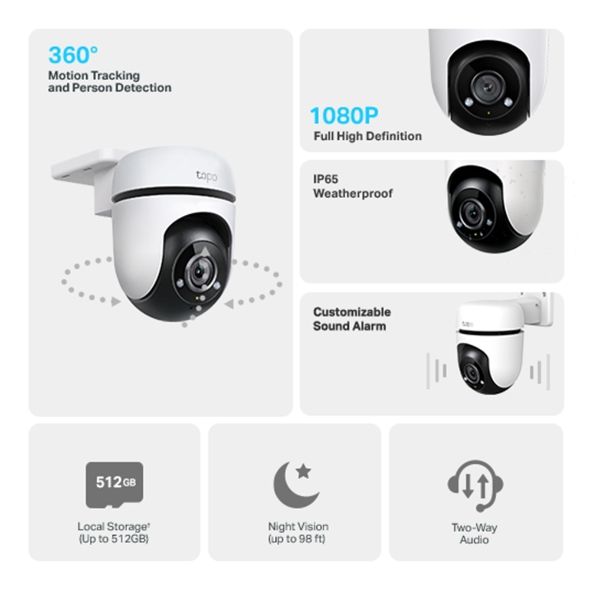 ประกัน-1ปี-tp-link-tapo-c500-outdoor-pan-tilt-security-wi-fi-camera-ip-camera-1080p-full-hd-กล้องวงจรปิดคมชัด-360-kit-it