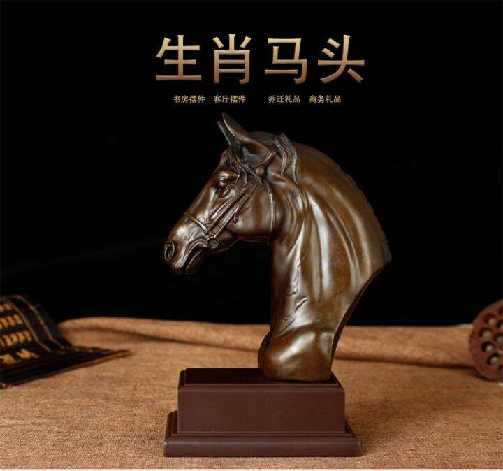 high-quality-2020-home-store-บริษัทตกแต่งโชคดี-mascot-handmade-นำความมั่งคั่งเงินความสำเร็จ-horse-รูปปั้นแกะสลักทองแดงตกแต่ง-art-รูปปั้นพระพุทธรูปทิเบต