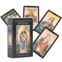 Botticelli Tarot Lo Scarabeo หนึ่งในสิบอันดับไพ่ทาโรต์ของ Aeclectic สำหรับ2007ไพ่78สำรับการ์ด Oracle กับเกมไพ่คู่มือ