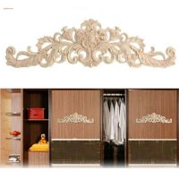 Applique Wooden Carved Furniture Decor Home Decal Mouldings Wood Door Wall Decorative Carvings