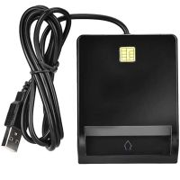 Portable CAC USB External sim Smart Card Reader Support Memory Card CAC ID ATM SMAPI IC for Windows 7 8 10 Linux OS