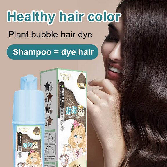 Natural plant extract bubble hair dye 230ml Lazada Singapore