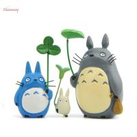 SHINNIY เครื่องประดับตุ๊กตาอนิเมะในมิยาซากิอนิเมะตุ๊กตาของเล่นของเล่น Ghibli ในสตูดิโอโมเดลของเล่นเพื่อนบ้านของฉันหุ่นโมเดลแมวแกะสลัก Totoros Hayao Totoros