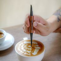 Coffee Latte Art Pens Vintage Espresso Cappuccino Pen Artistic Coffee Fancy Stitch Cafe Bar Accessories Barista Tools