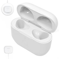 Earphone Charger Case for 3 Charging Case 450Mah Wireless Charging Case Bluetooth Sync Quick-Pairing Button