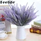 【 Feelife 】 Romantic Provence Hiasan Lavender Buatan Bunga Satin Bunga Hiasan Bijirin Simulasi Tumbuhan Akuatik