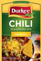 ชิลี่ ซีซันนิ่งมิกซ์ เดอร์กี้ ผงปรุงรส 50 กรัม / Durkee Chili Seasoning Mix Original 50 g.