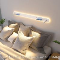 hyfvbujh☇❈▦ Bedside Led Wall Lamps With Bedroom Multi-function Reading Lamp USB Port Charging