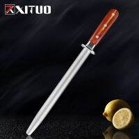 XITUO ไม้เหลาเพชรเหล็กคาร์บอนสูงไม้เชฟมืออาชีพครัวบ้านไม้โรสวูดเหมาะสำหรับมีดหลายแบบใหม่