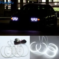 สำหรับ BMW 5 Series E39 OEM 2001 2002 2003ที่ยอดเยี่ยม Angel Eyes ultra Bright SMD LED Angel Eyes ชุด Halo Rings