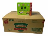 OSK Japanese Green Tea ชาเขียว Organic รสถุงกรองชา TEABAG สินค้านำเข้าจากญี่ปุ่น กล่องสีเขียว 1ลัง/บรรจุ 12 กล่อง/จำนวน 600 ซอง ราคาส่ง ยกลัง สินค้าพร้อมส่ง