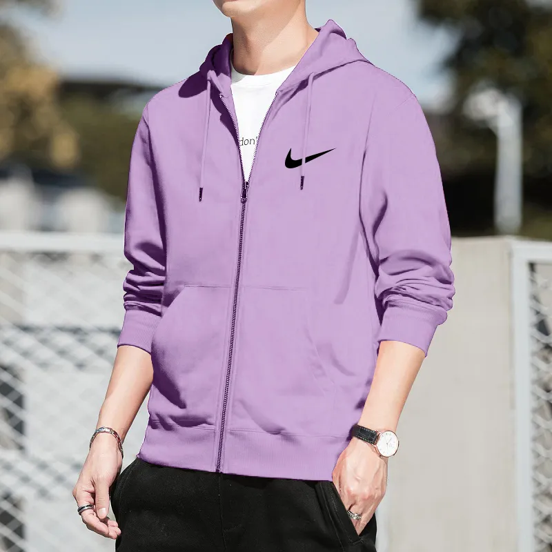Men Purple Nike Hoodie