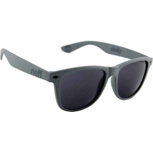 NEFF Mens Daily Shades Unisex Sunglasses with Cloth Pouch One Size Neon Tropics Black 