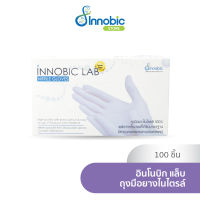 Innobic Lab ถุงมือยางไนไตรล์ แบบไม่มีแป้ง