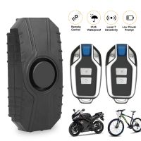 【LZ】❉♀◄  Anti-Theft Veículo Sistema de Alarme de Segurança com Controle Remoto Alto Vibração Sensor Sem Fio Motocicleta Bicicleta 113dB