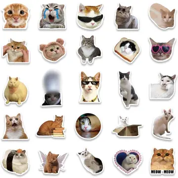 50pcs Funny Sticker Notebook Guitar Skateboard Sticker Cute