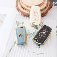 ใหม่ Soft TPU Car Smart Key Case Cover Shell สำหรับ BMW 1 3 5 7 Series X3 X4 X5 F10 F25 X1 F20 F30 F18 F16 E34อุปกรณ์เสริม