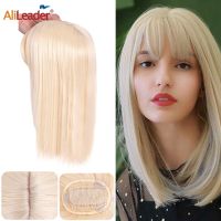 【DT】hot！ Wiglets Synthetic Thinning Hair With Bangs Straight Hairpiece Loss Volume Cover Gray