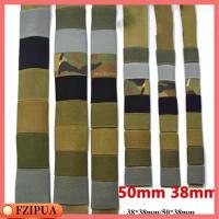 FZIPUA 2pcs สิ่งทอลายทแยง เข็มขัดสายรัด 5038มม./3838มม. อีลาสติก แหวนยืดหยุ่น ที่มีคุณภาพสูง หลากสี สายกระเป๋าเป้สะพายหลังกลางแจ้ง เครื่องมือกลางแจ้งสำหรับกิจกรรมกลางแจ้ง