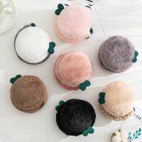 [COD] cute hamburger Korean version earmuffs warm mens ear bag thick warmer womens folding winter