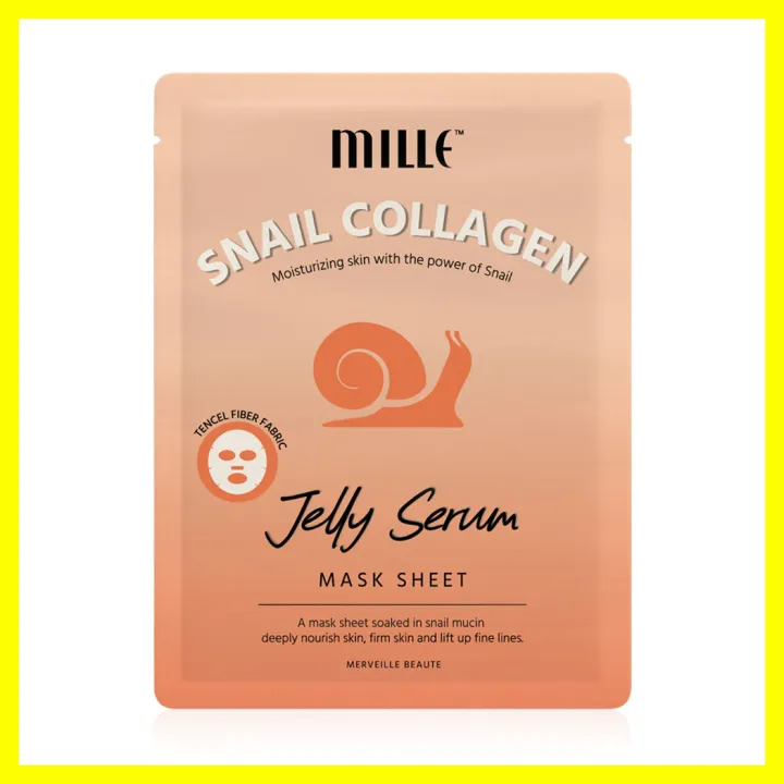 mille-snail-collagen-jelly-serum-mask-sheet