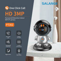 Salange PT302 3MP 1296P iCam365 APP โทรหุ่นยนต์ IP กล้องหนึ่งปุ่มการตรวจสอบมนุษย์ AI การรักษาความปลอดภัยบ้านกล้องวงจรปิดจอภาพเด็ก