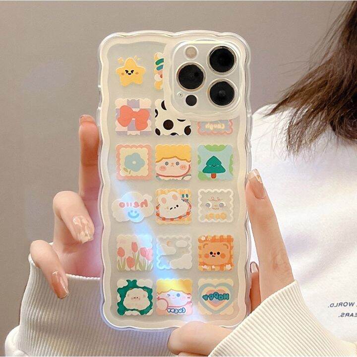 รูปแบบกราฟฟิตีเคสซิลิโคนเข้ากันได้สำหรับ-for-iphone-13-14-xr-7-8-12-x-xs