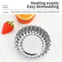 【hot】 Rounded 4Pcs Practical Steamed Baked Moulds Baking Feel Jelly Molds  for Bakery