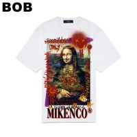 BOB-T-Shirt unisex MIKENCO Mona lisa AR TECHLONOGY SMLXL-3XL