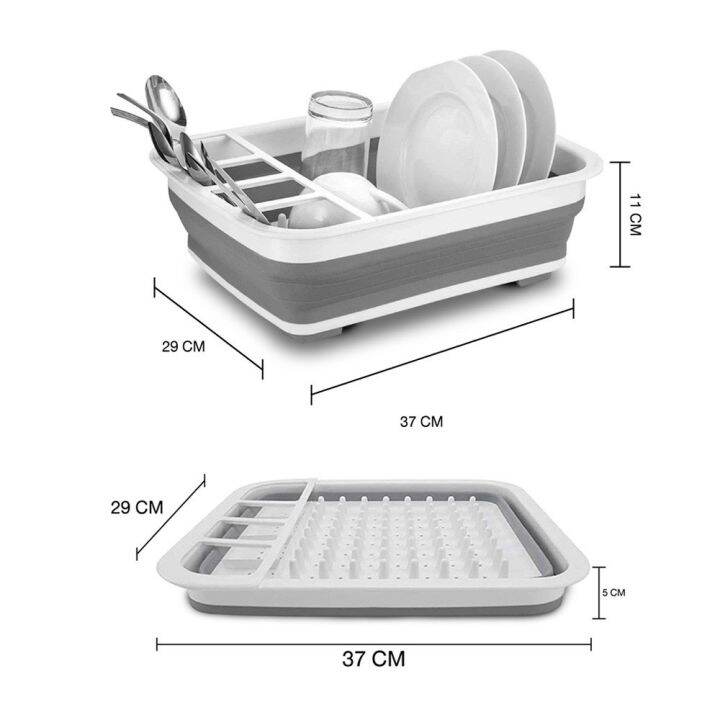 ที่คว่ำจานพับได้-ที่วางจานแบบพับได้-ที่คว่ำจานอเนกประสงค์-ที่ตากจาน