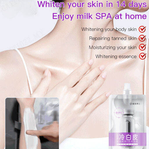 Light, nongreasy, refreshing whitening body lotion, nonsticky Lazada