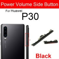 ปุ่มปรับระดับเสียงเฟล็กซ์ริบบอนสายสำหรับ Huawei P30 P30Pro การเปลี่ยนปุ่มปรับระดับเสียงควบคุมพลังงาน P30Lite ขึ้นลง